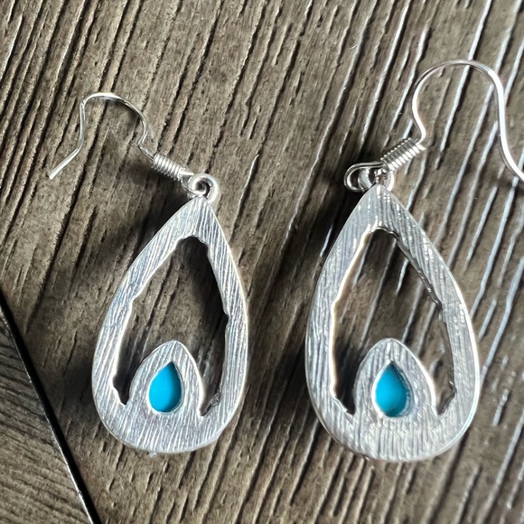 TURQUOISE WOMEN’S EARRINGS - Picture 5 of 8